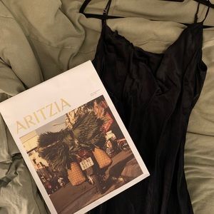 aritzia wilfred canto slip dress